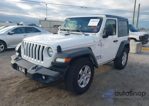 2021 Jeep Wrangler Sport S 4X4 z USA, uszkodzony, nr VIN 1C4GJXAN3MW626899